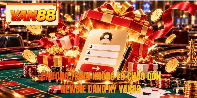 Chương trình khổng lồ chào đón newbie đăng ký VAN88