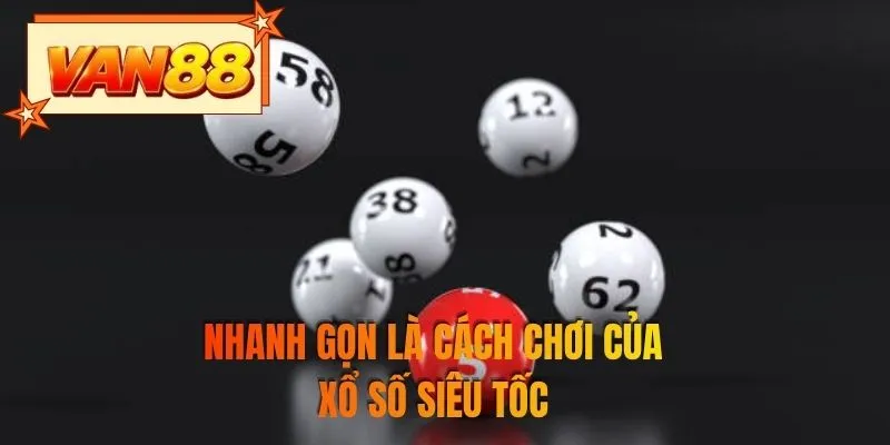 Nhanh gọn là cách chơi của xổ số siêu tốc